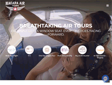 Tablet Screenshot of niagaraairtours.com